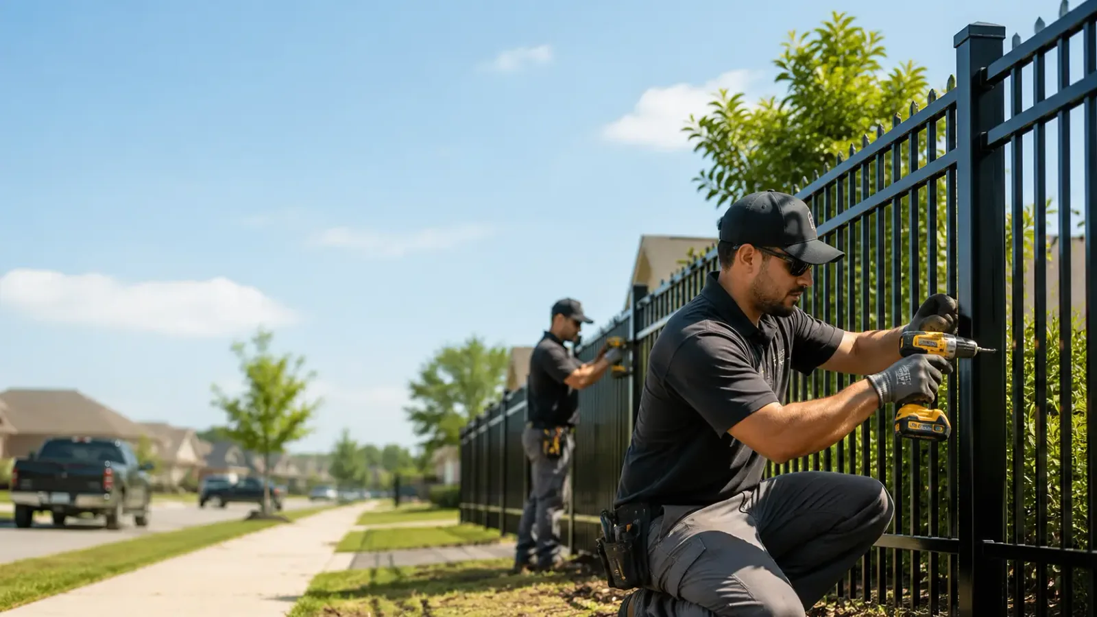 Metal Fence Installation in Wilson, MI